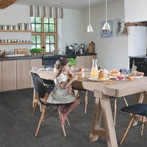 Плитка ПВХ Quick Step Livyn Ambient Glue Plus СЛАНЕЦ ЧЁРНЫЙ AMGP40035 фото 3 | FLOORDEALER